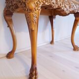 Mid-century modern artisan wardrobe in elm, Sweden, 1940s.