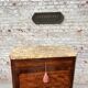 Lady secretary speckled mahogany style Louis XVI XIX th century
