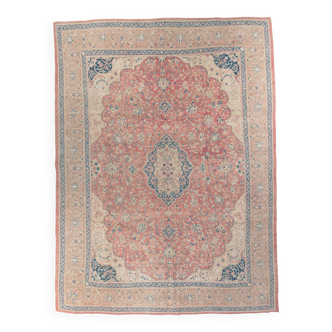 Classic Red & Blue Oversize Vintage Rug, 310x404Cm