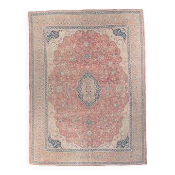 Classic Red & Blue Oversize Vintage Rug, 310x404Cm