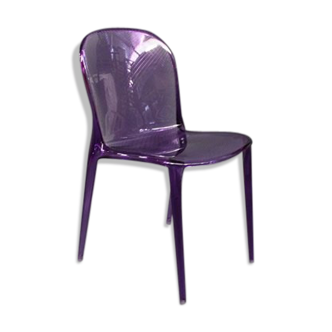 Purple Thalya chair by Patrick Jouin for Kartell