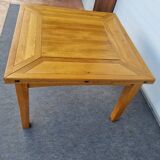 Table repas transformable carré octogonale années 80
