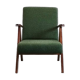 Mid-Century Model B 310 Var Easy Chair in Green Bouclé, 1960s
