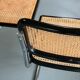 Pair of chairs Cesca B32 Marcel Breuer