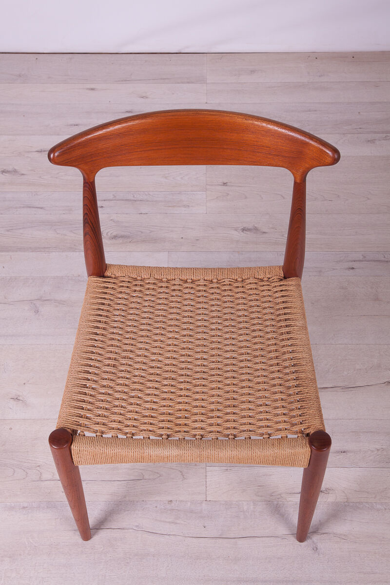 Danish Dining Chairs by Arne Hovmand-Olsen for Mogens Kold, 1960s, Set of 4