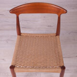 Danish Dining Chairs by Arne Hovmand-Olsen for Mogens Kold, 1960s, Set of 4