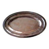 Oval silver dish