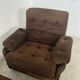 Set of 2 vintage Airborne French design armchairs from the 60s in velvet
