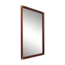 Mahogany-framed mirror, Danish design, 1970s, production: Denmark