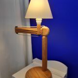 Vintage wood lamp