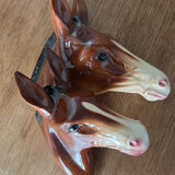 Ceramic wall decoration horses, Hema Holland