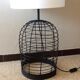 Lamp foot "cage"