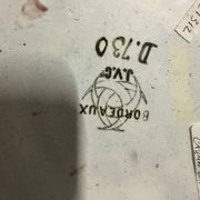 Caranza old man porcelain dish