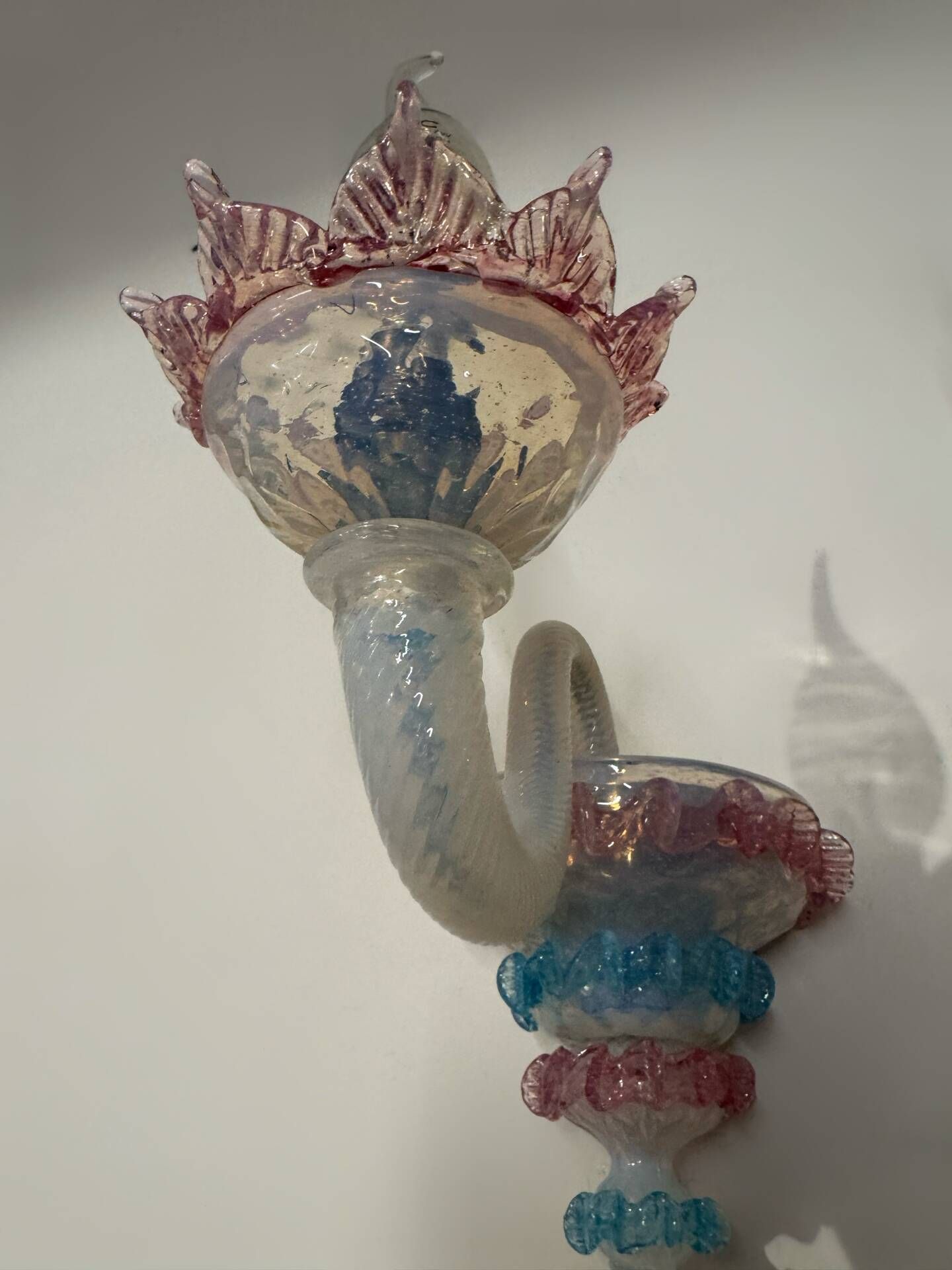Murano glass wall lights from the 1960s