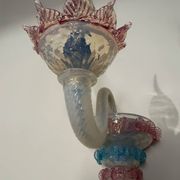 Murano glass wall lights from the 1960s