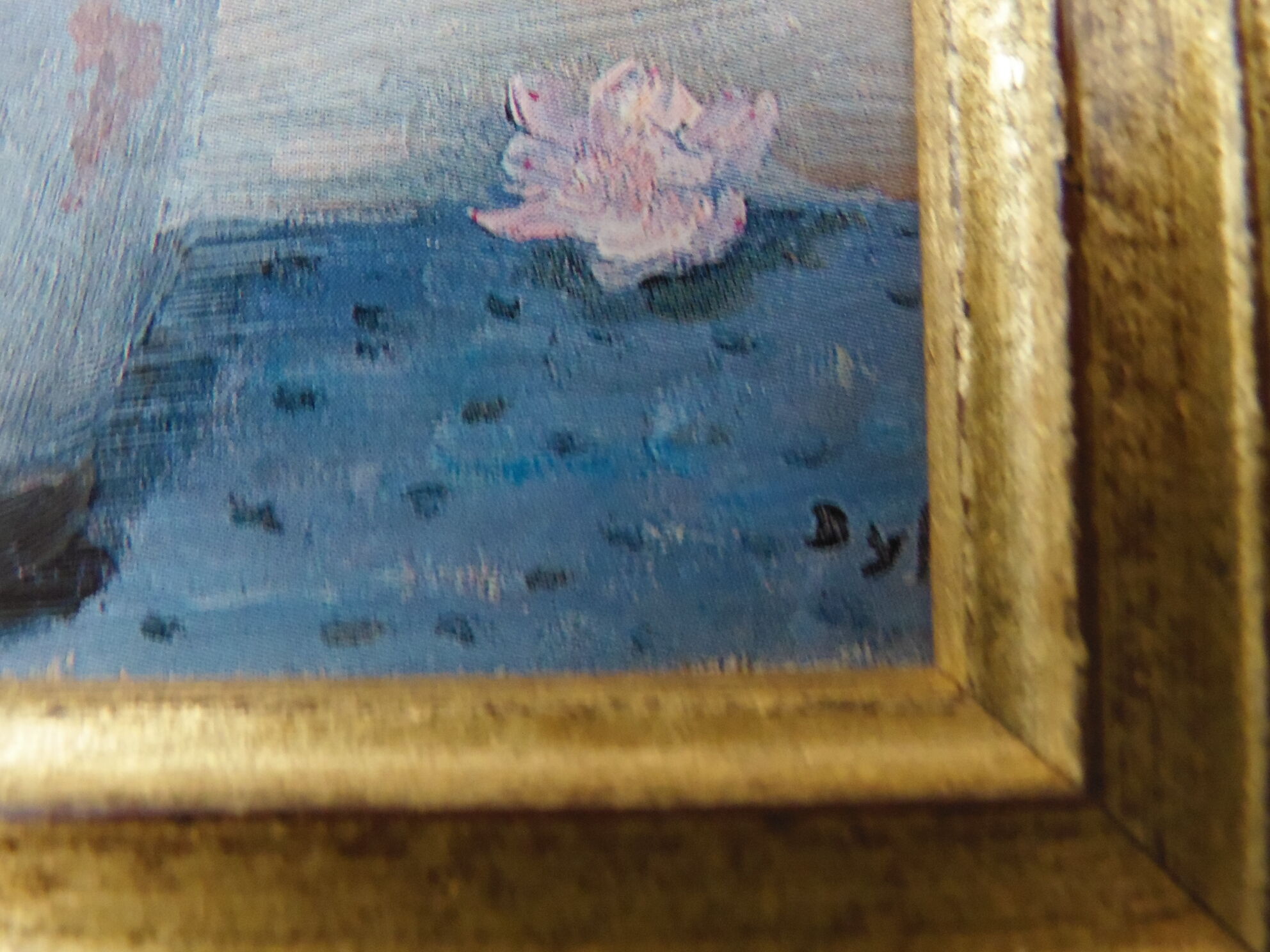 Oil on wood bouquet of flowers signed Dyf