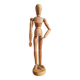 Articulated wooden mannequin