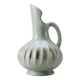 Ceramic vase B. Letalle Saint-Clément – model 9002 – iridescent celadon green – 1950s/60s – 18 cm