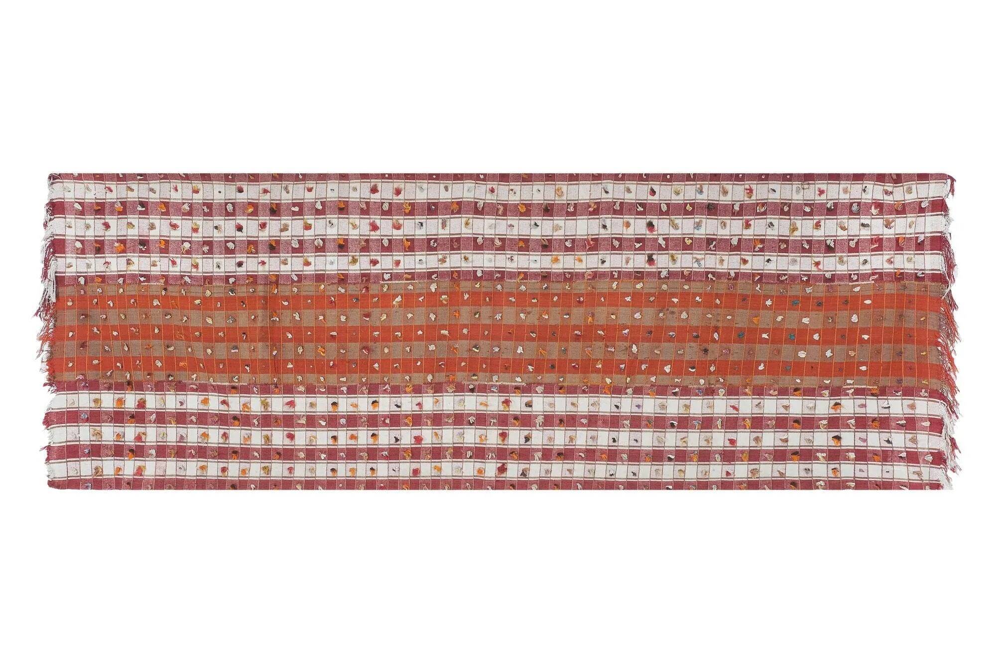 Vintage Turkish hallway rug 150x410 cm