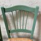 Set of 2 wooden chairs