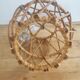 Vintage rattan pendant lamp