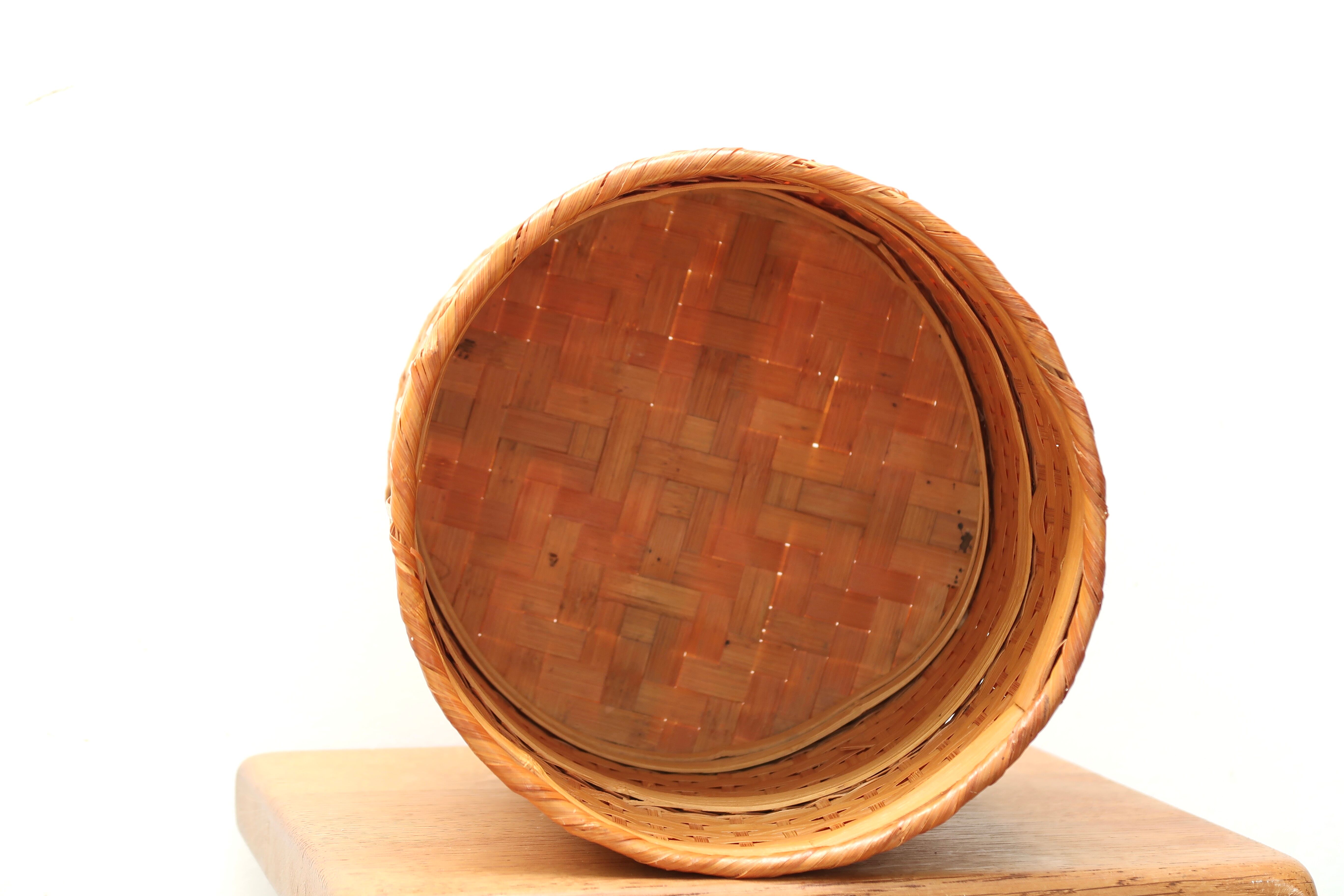 Wicker wastepaper, 70s