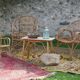 4-piece rattan lounge set