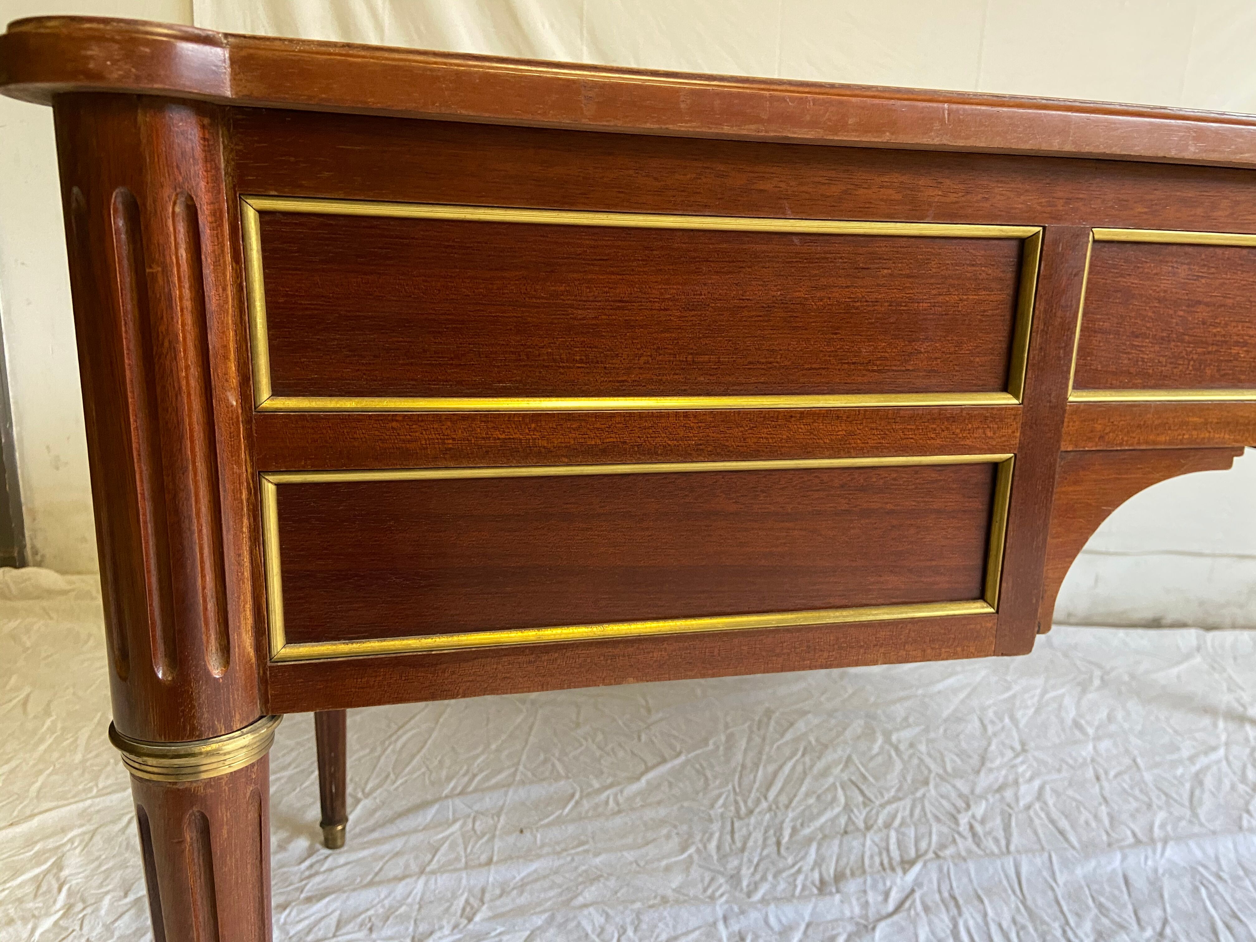 Louis XVI-style mahogany desk 1940