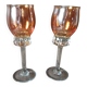 Set of 2 original stemmed glasses
