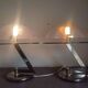 Lampes de table en verre Murano vintage