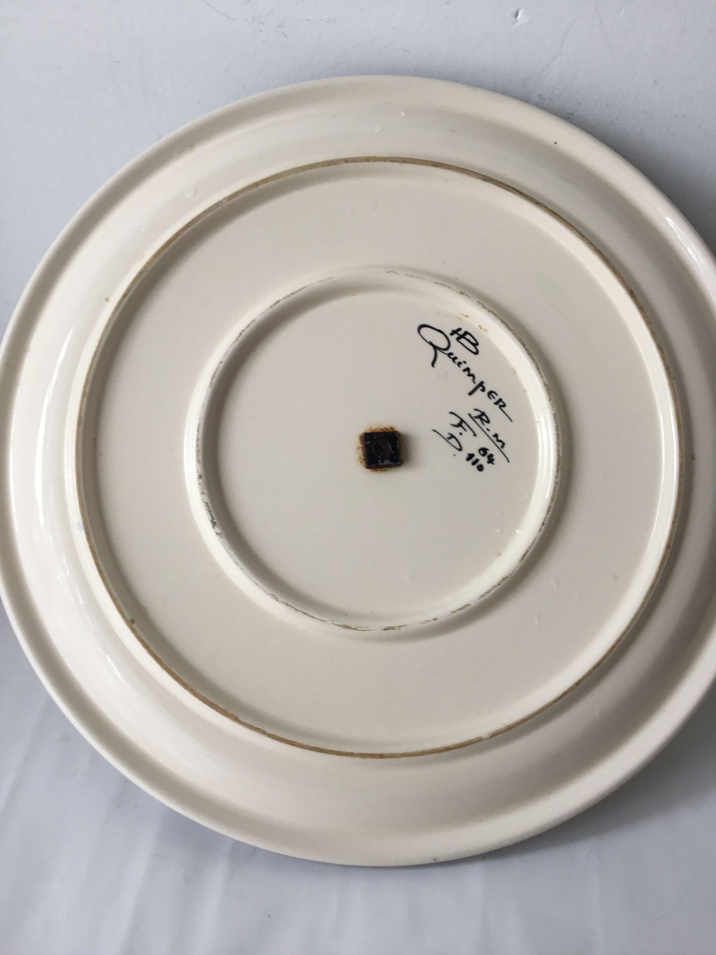 Cake or cheese platter Quimper