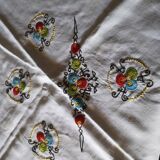 Service vintage de nappes à thé et napperons