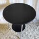 Tripod side table in Bauhaus style, metal and wood - mid 20th century.