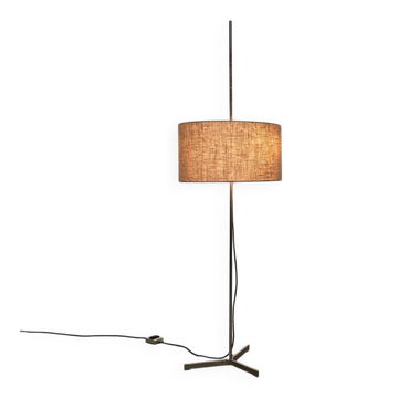 Lampe sur pied tripode minimaliste allemande du milieu du siècle, années 1960