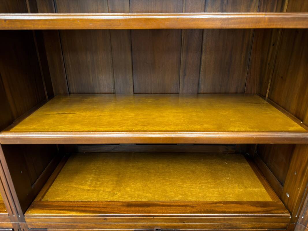 Classic English Corner Bookcase