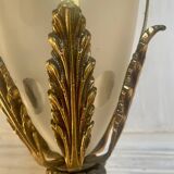 Bronze and polished glass suspension circa 1900