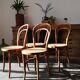 Ensemble de 4 chaises bistrot