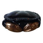 Glazed ceramic crab, M Caugant.