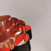 Hanging lamp from 1980s Denmark, by Werner Schou for his own company