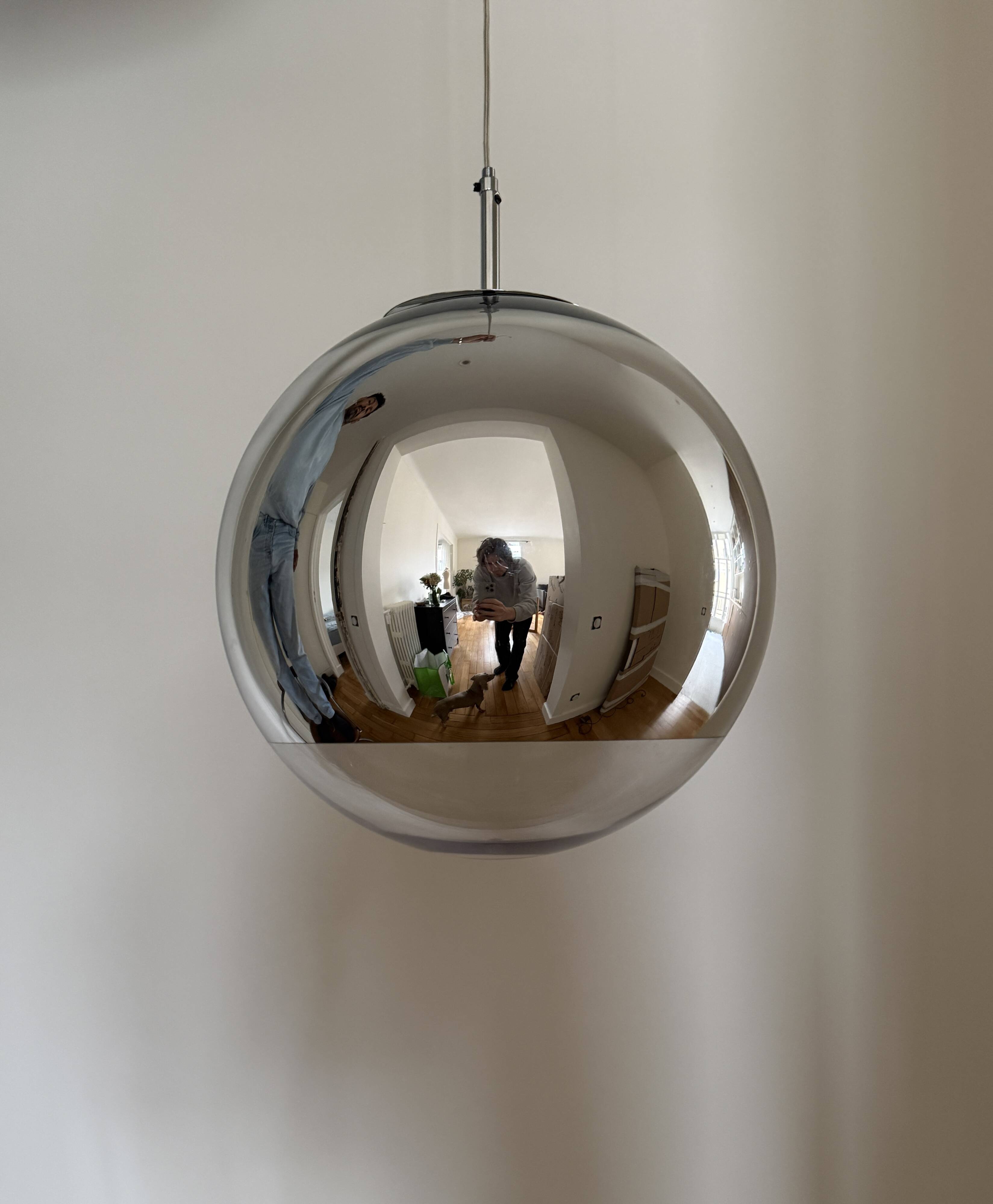Suspension Tom Dixon Mirror Ball Ø40 – Original edition 2006 – UK