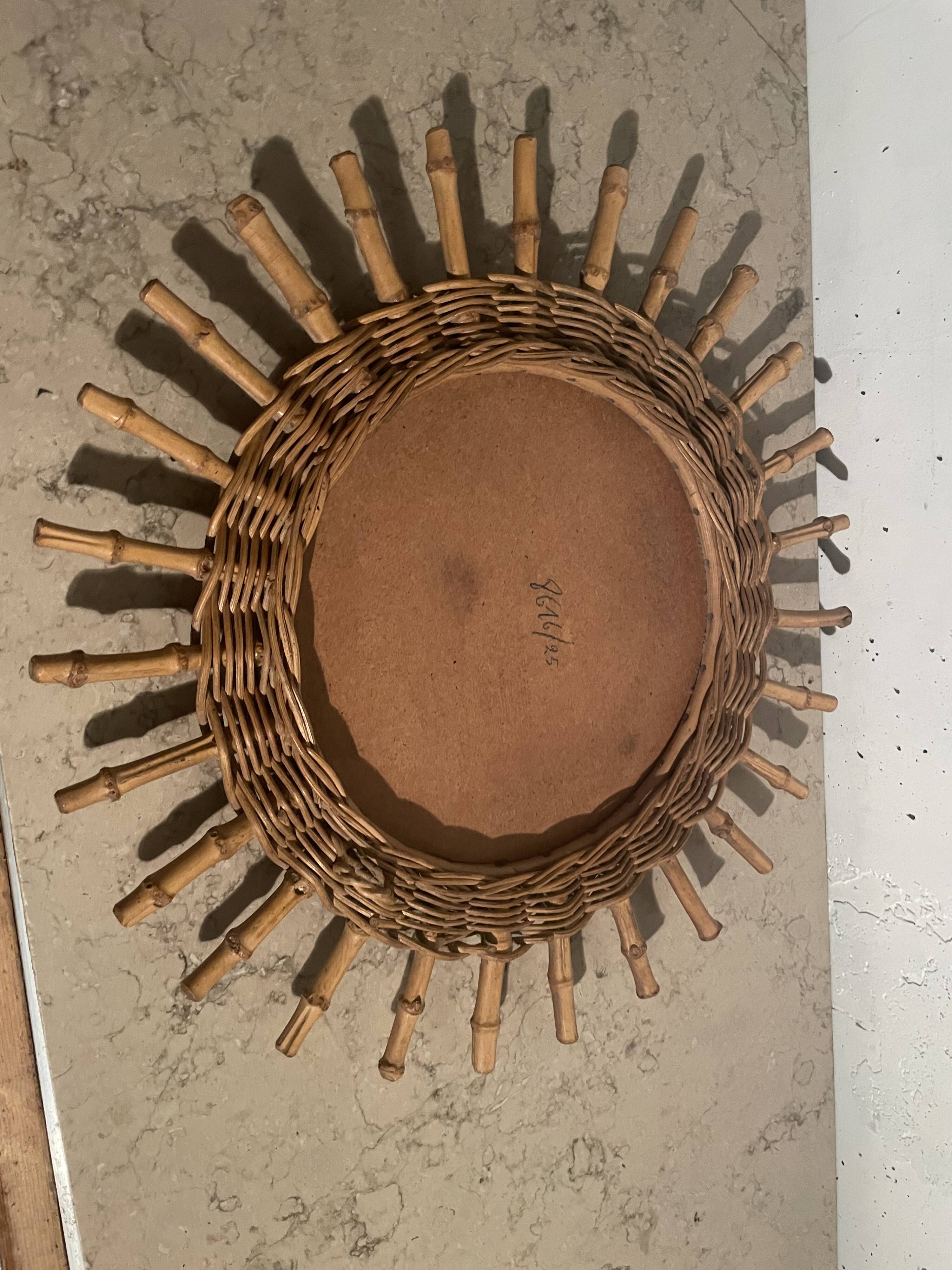 Sun mirror from the 1960s.