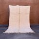 Moroccan rug Beni M'Rirt white - 177 x 264 cm
