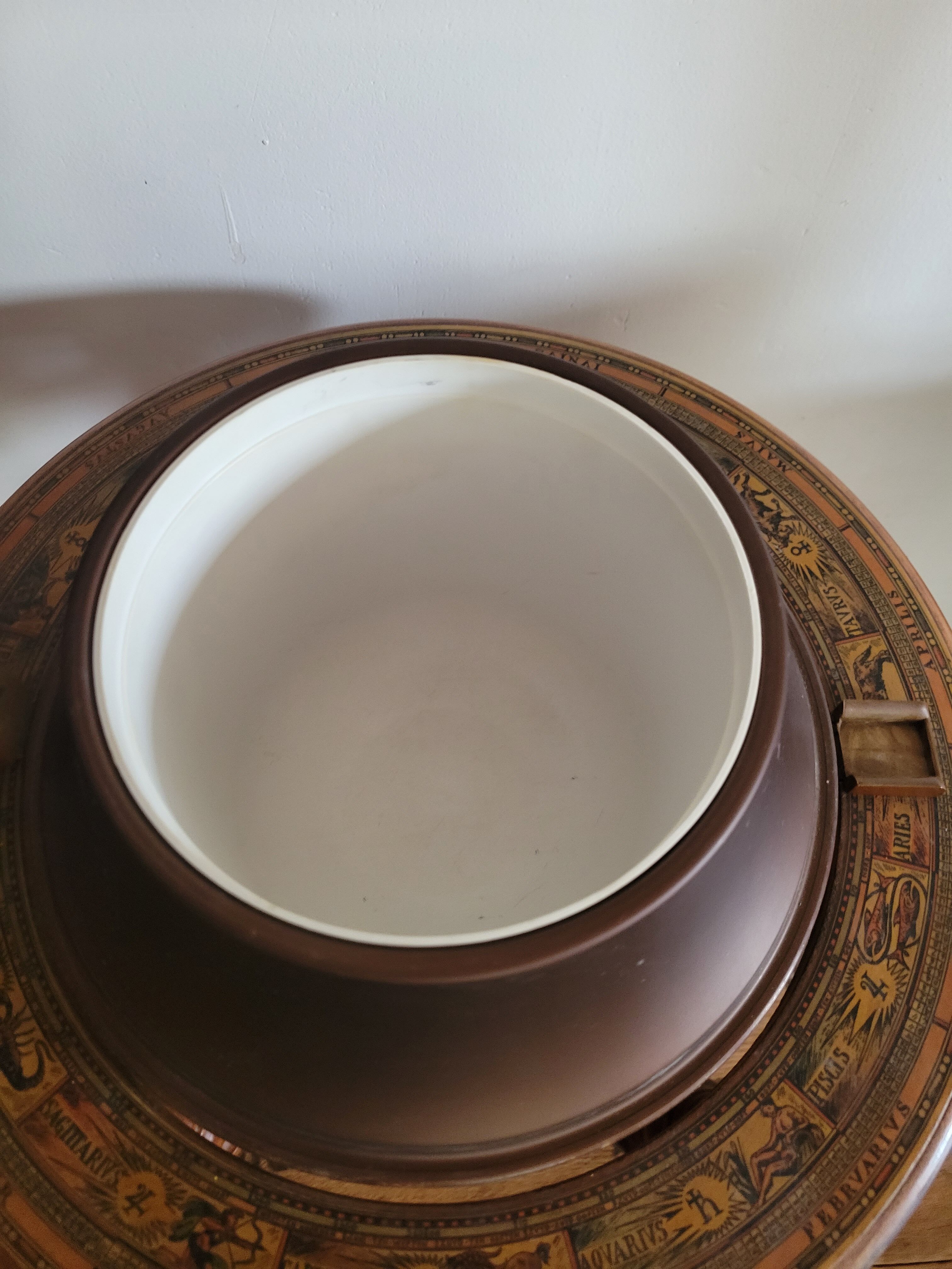 Italian globe ice bucket