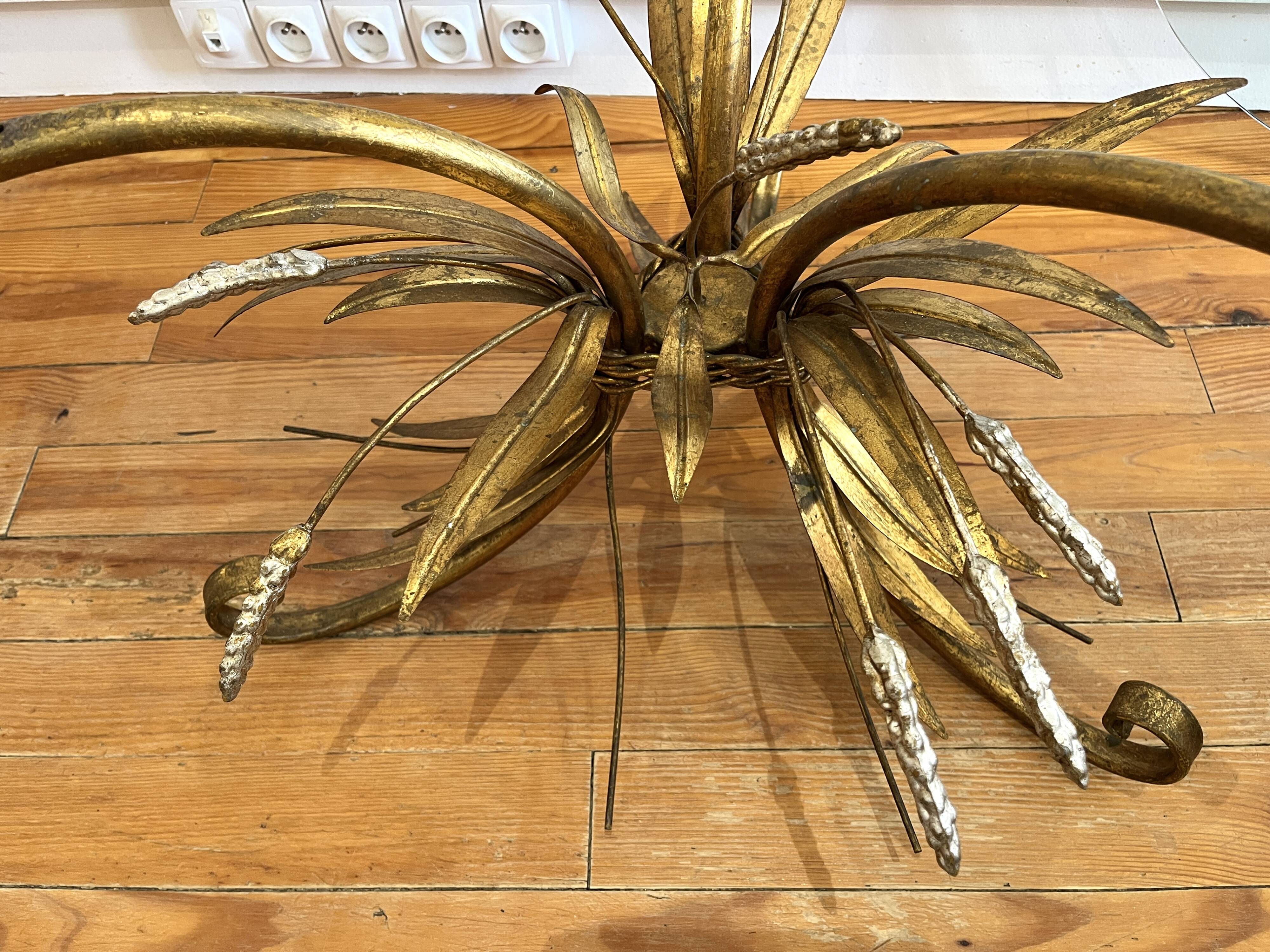 Coco Chanel wheat sheaf coffee table from the 60s