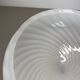 Large 38cm "swirl" murano glass ceiling wall light by vetri murano, italy, 1970s