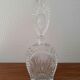 Carafe en verre ciselé