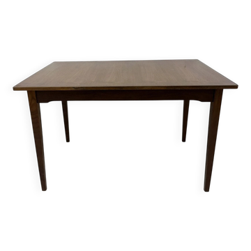 Table à manger extensible en teck, années 1960