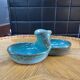 Double ceramic pocket tray