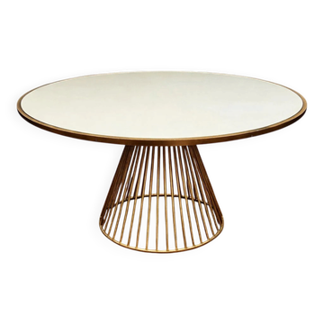 Large round table – In the spirit of Warren Platner for Knoll – Ø 140 cm