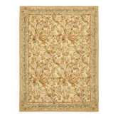 Tapis Aubusson vintage européen fait main 268 cm x 366 cm